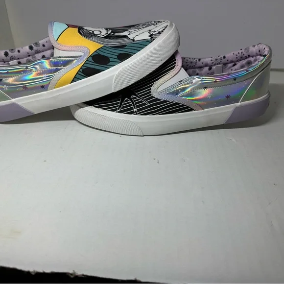 Disney Tim Burton’s Nightmare Before Christmas Slip-On Shoes Women’s 6.5 - Picture 5 of 6